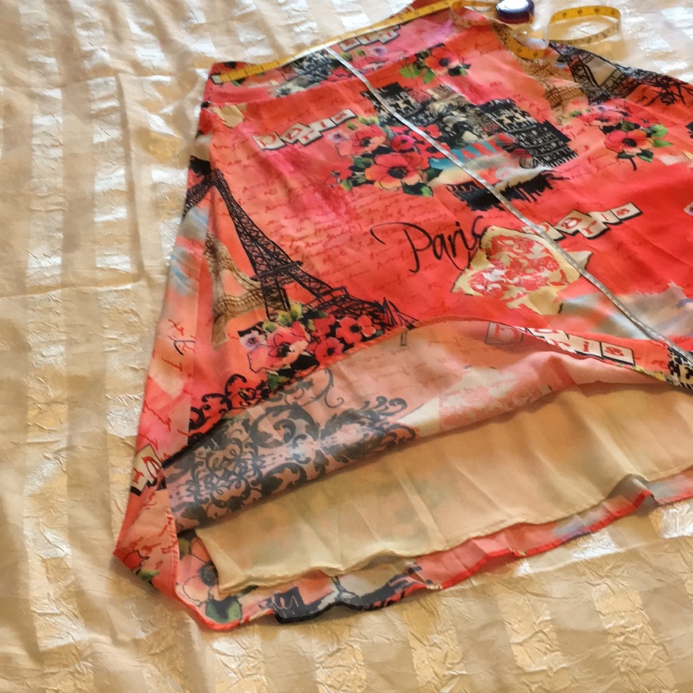 Yasb woman maxi skirt, size 14, printed - Picture 2 of 4